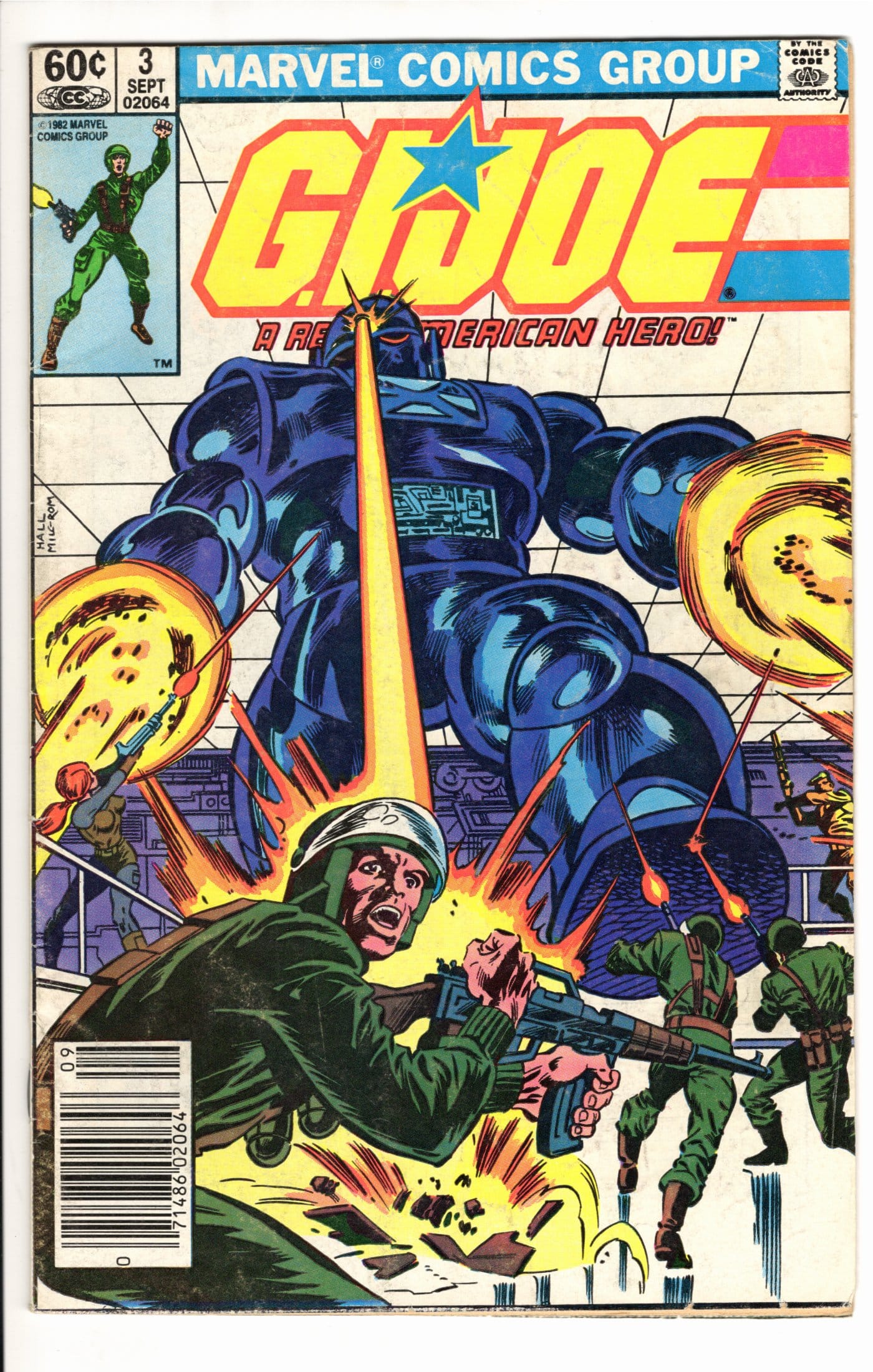 Marvel Comics G.I. Joe: A Real American Hero #3 [GOOD]