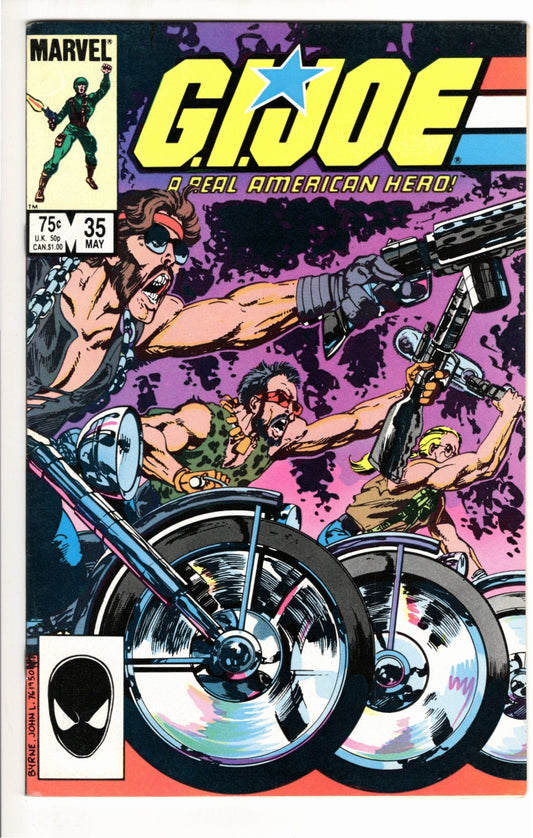 Marvel Comics G.I. Joe: A Real American Hero #35 [GOOD]