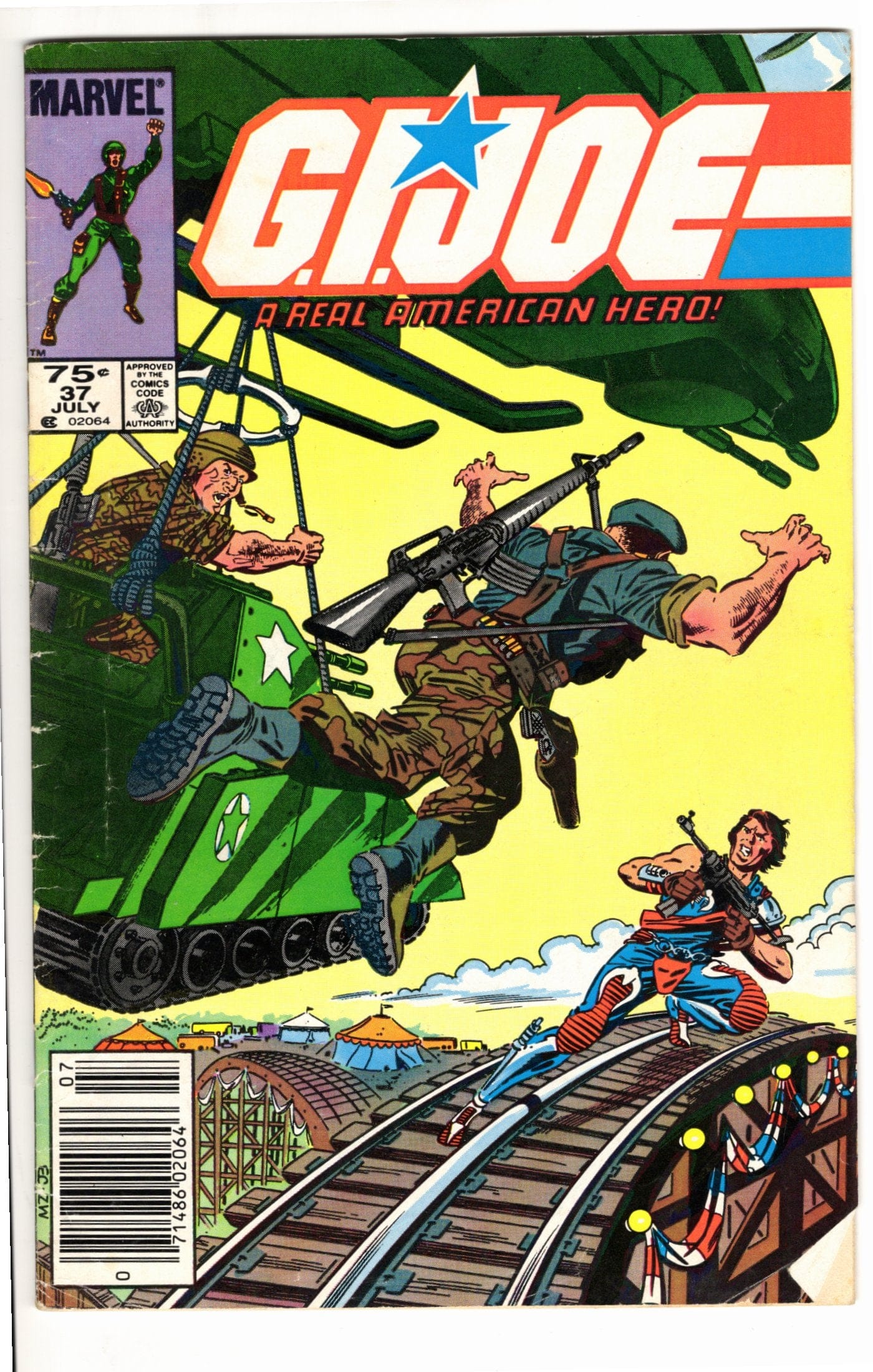 Marvel Comics G.I. Joe: A Real American Hero #37 [GOOD]