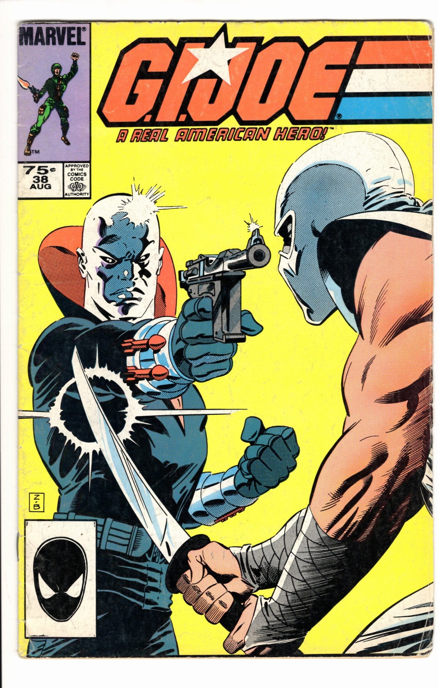 Marvel Comics G.I. Joe: A Real American Hero #38 [GOOD]