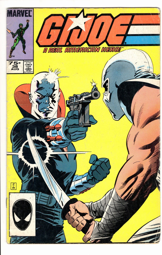Marvel Comics G.I. Joe: A Real American Hero #38 [GOOD]