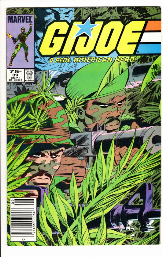 Marvel Comics G.I. Joe: A Real American Hero #39 [GOOD]