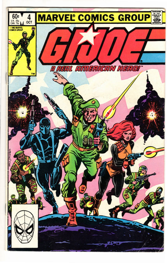 Marvel Comics G.I. Joe: A Real American Hero #4 [GOOD]