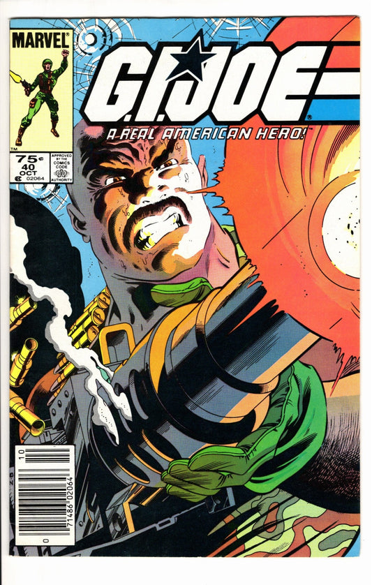 Marvel Comics G.I. Joe: A Real American Hero #40 [GOOD]
