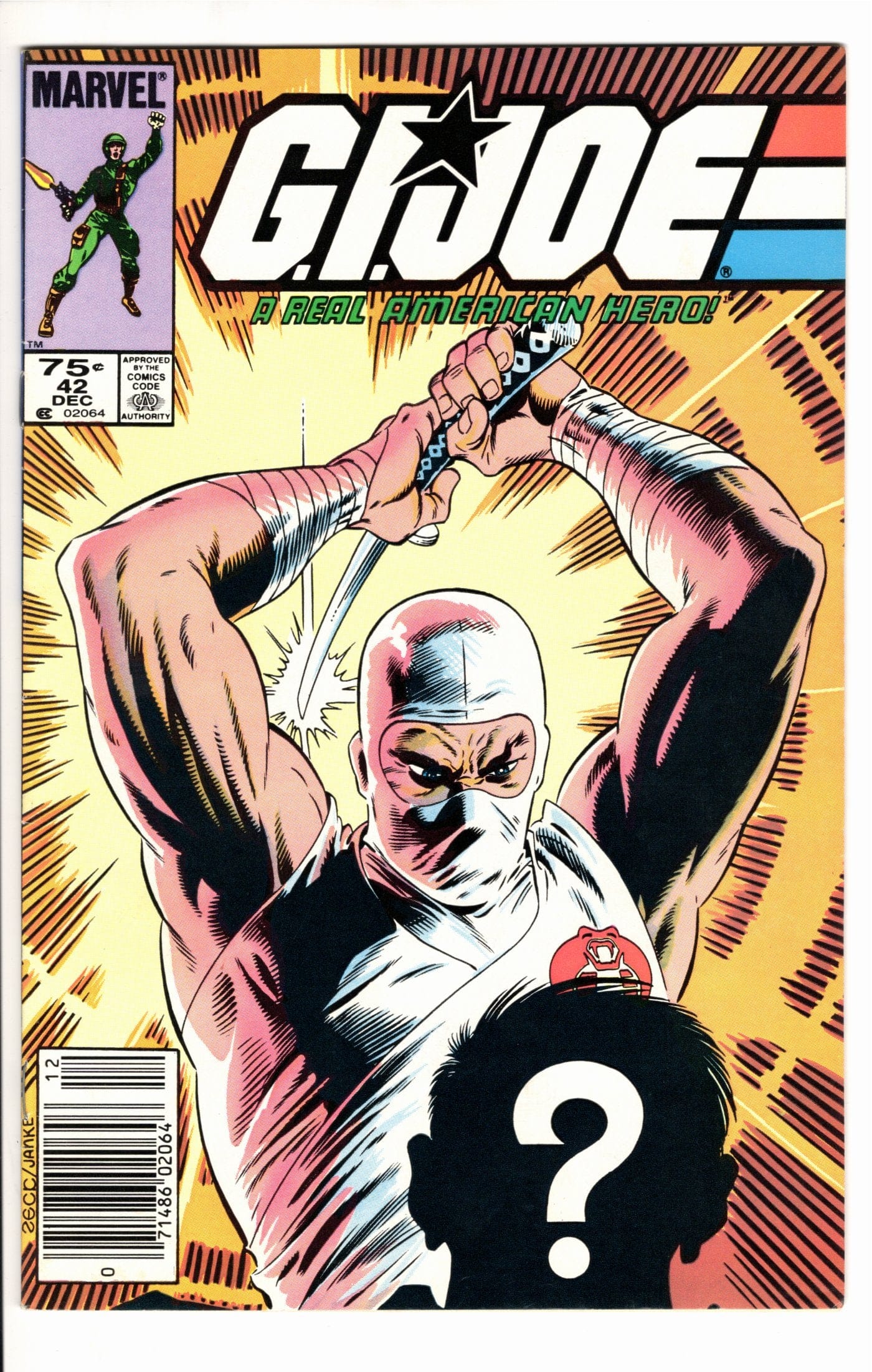 Marvel Comics G.I. Joe: A Real American Hero #42 [GOOD]
