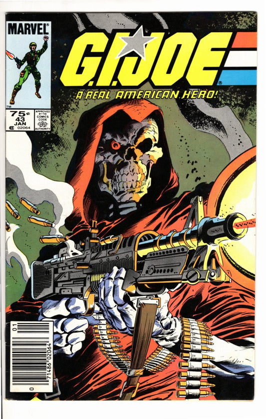 Marvel Comics G.I. Joe: A Real American Hero #43 [GOOD]