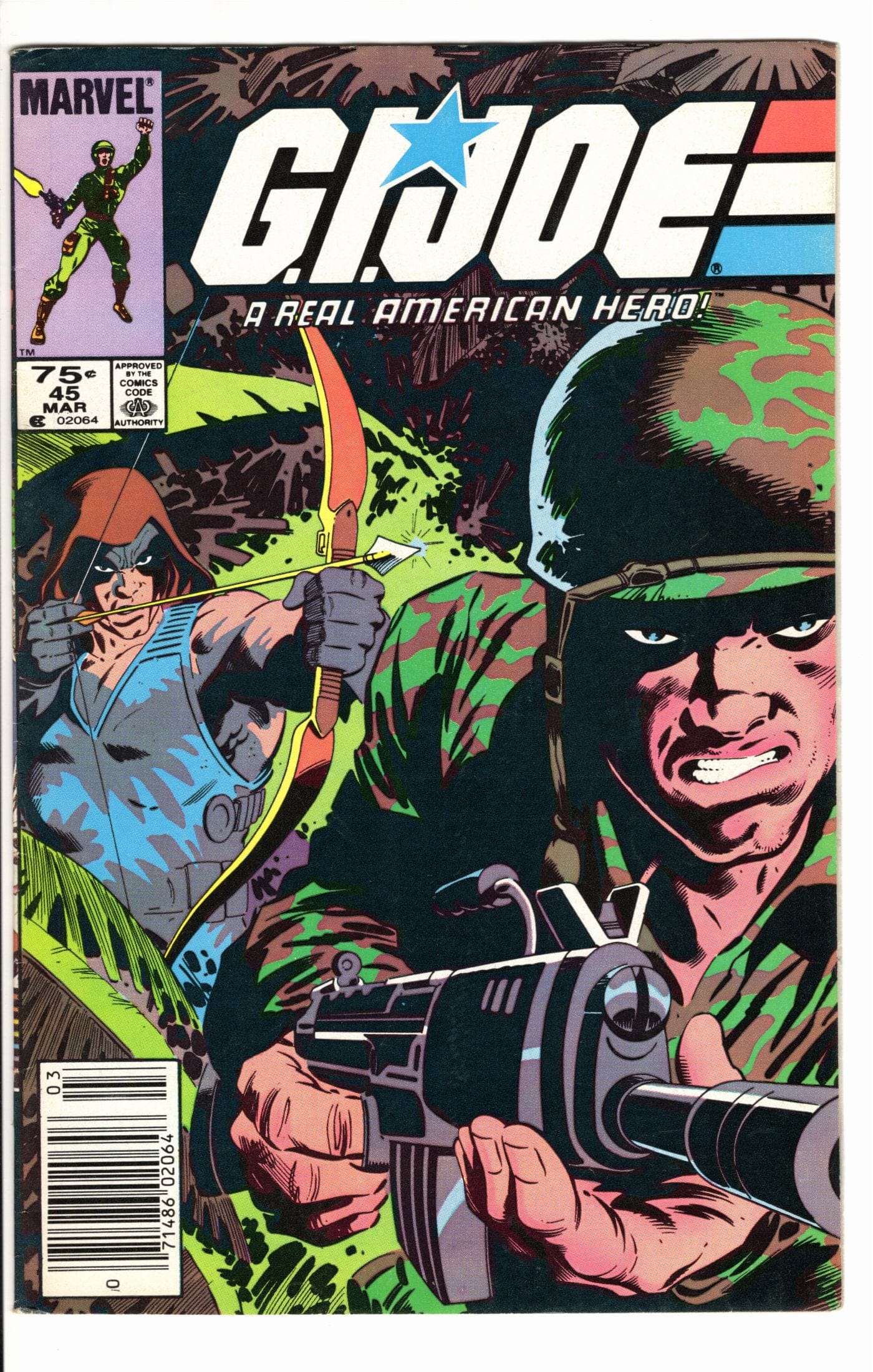 Marvel Comics G.I. Joe: A Real American Hero #45 [GOOD]