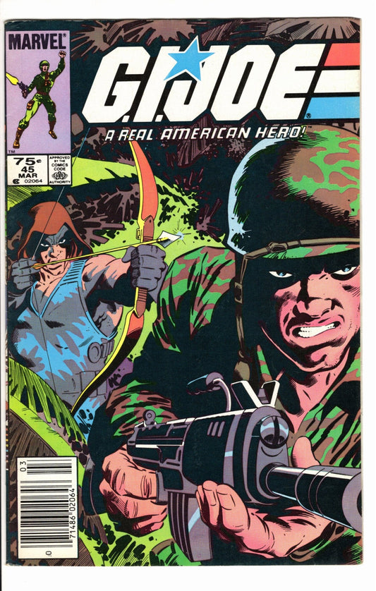 Marvel Comics G.I. Joe: A Real American Hero #45 [GOOD]