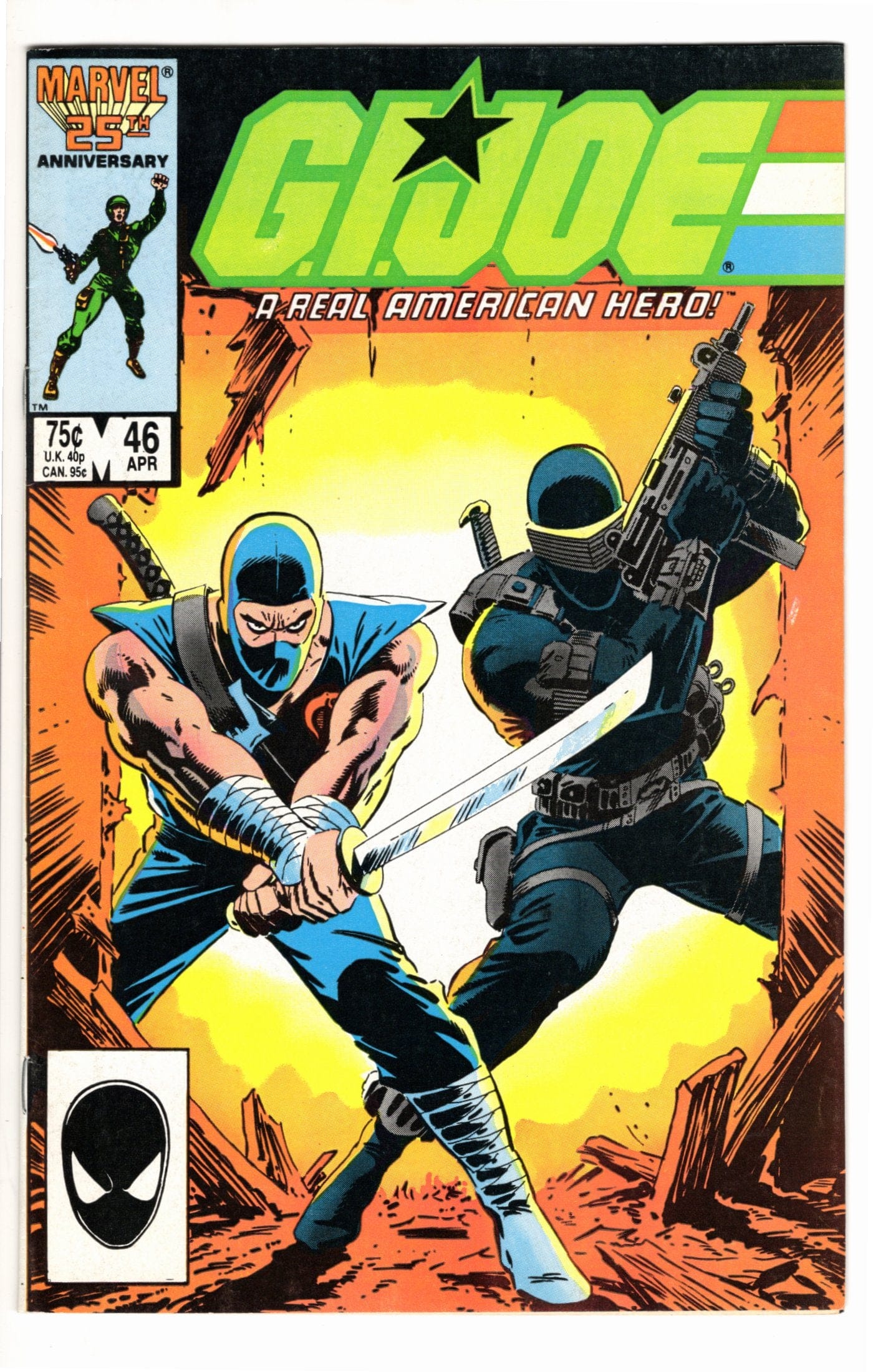 Marvel Comics G.I. Joe: A Real American Hero #46 [GOOD]