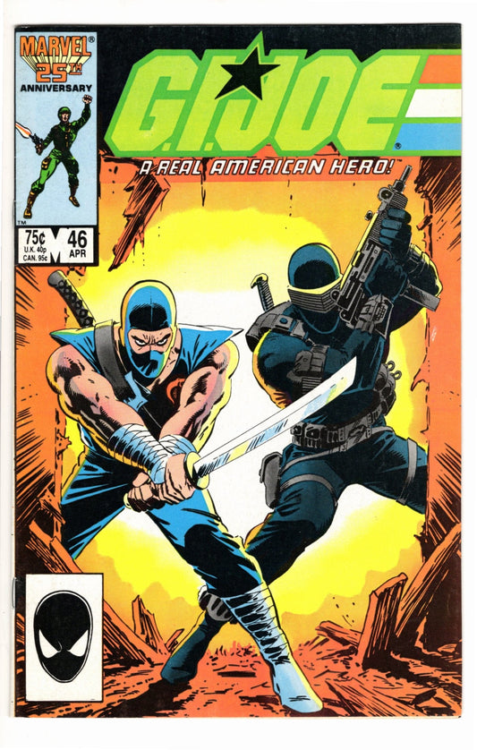 Marvel Comics G.I. Joe: A Real American Hero #46 [GOOD]