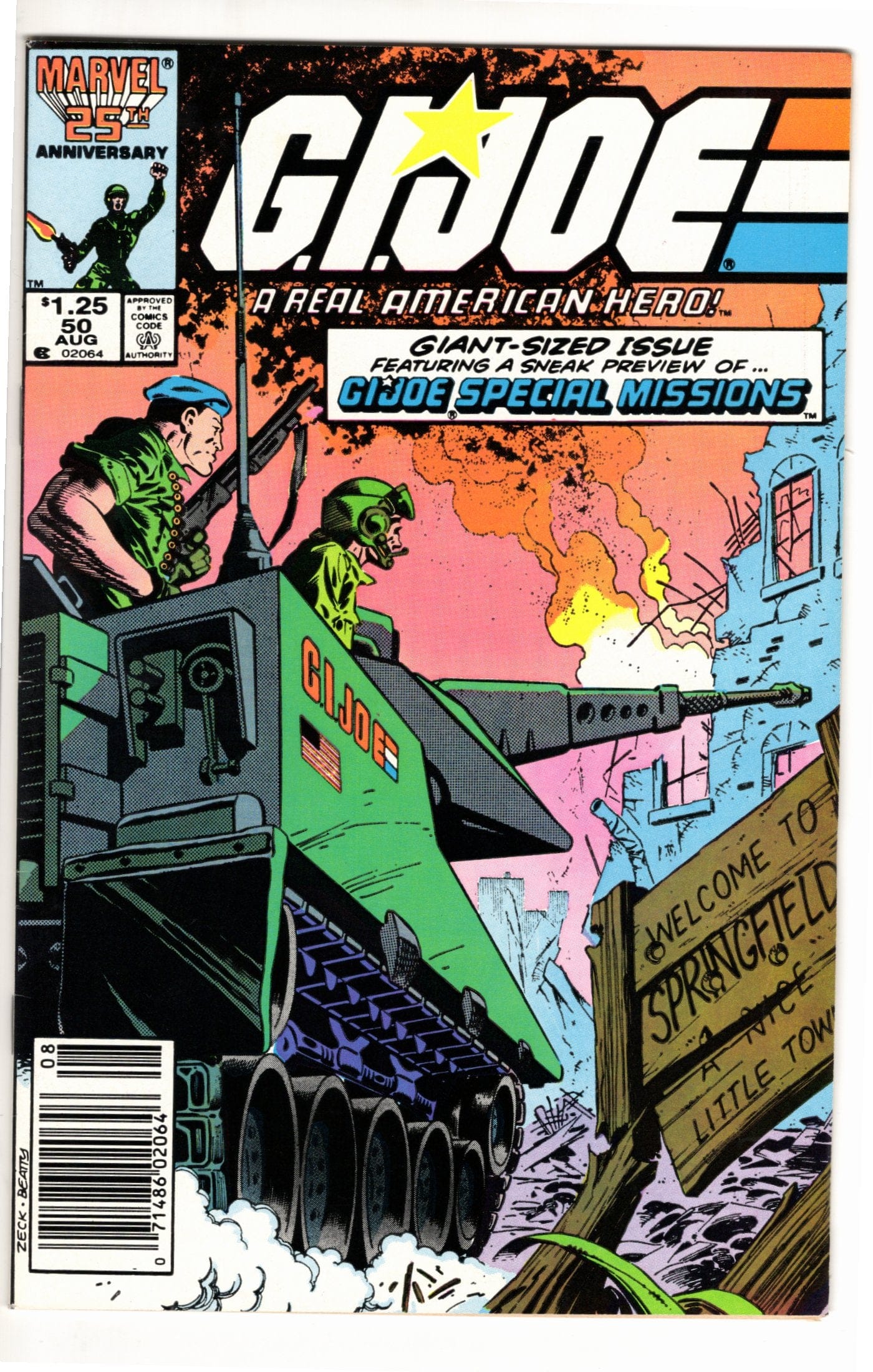 Marvel Comics G.I. Joe: A Real American Hero #50 [GOOD]