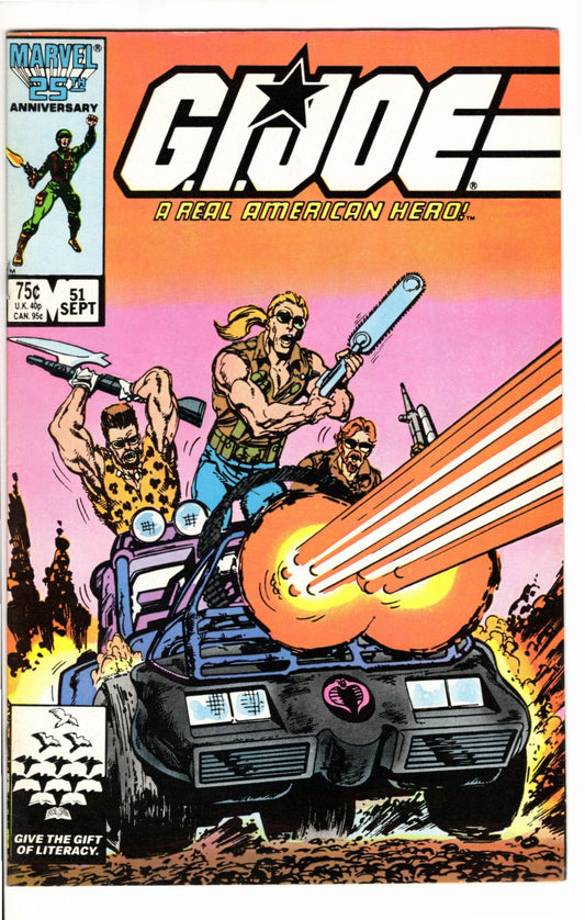 Marvel Comics G.I. Joe: A Real American Hero #51 [GOOD]