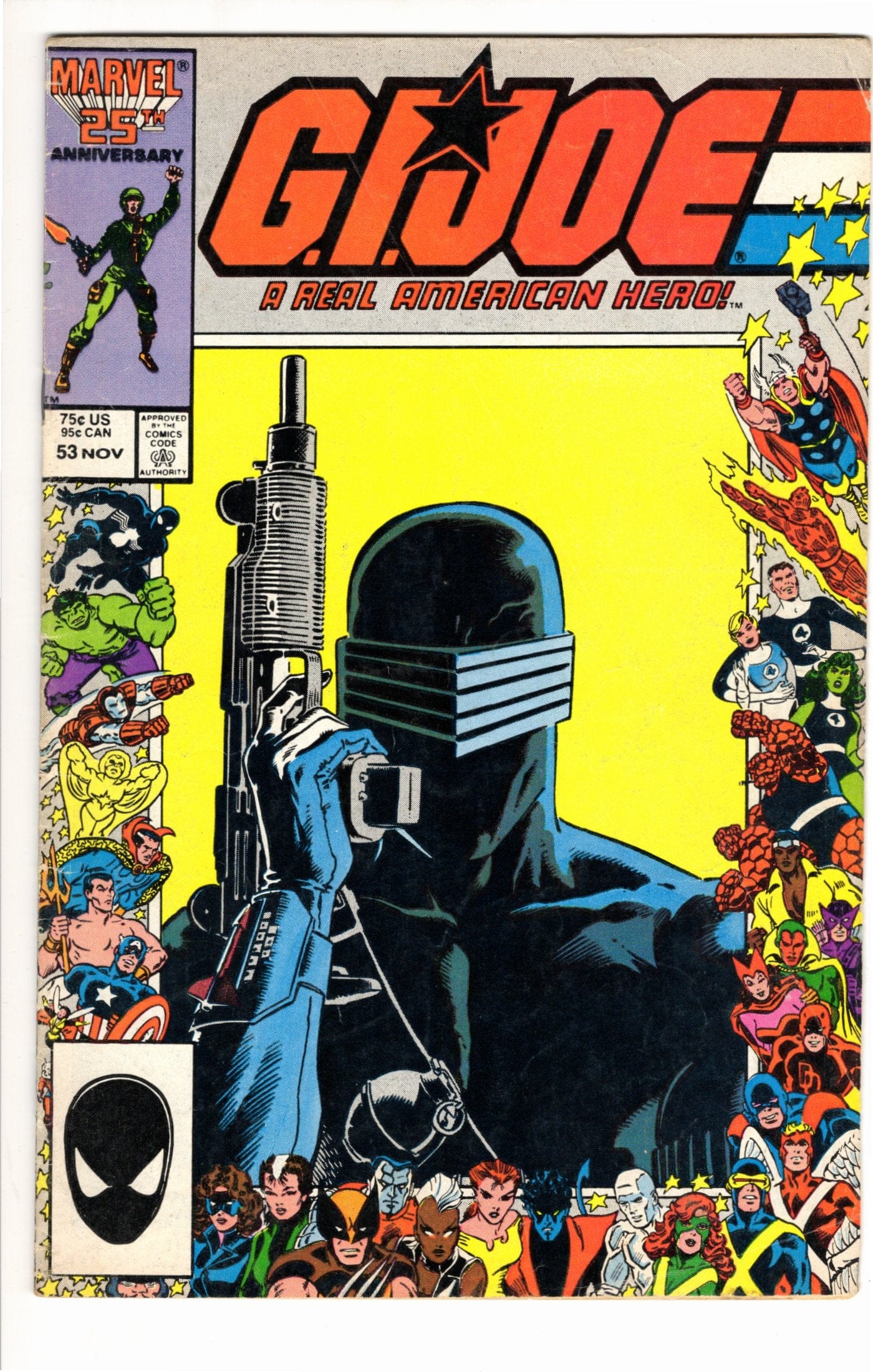 Marvel Comics G.I. Joe: A Real American Hero #53 [GOOD]