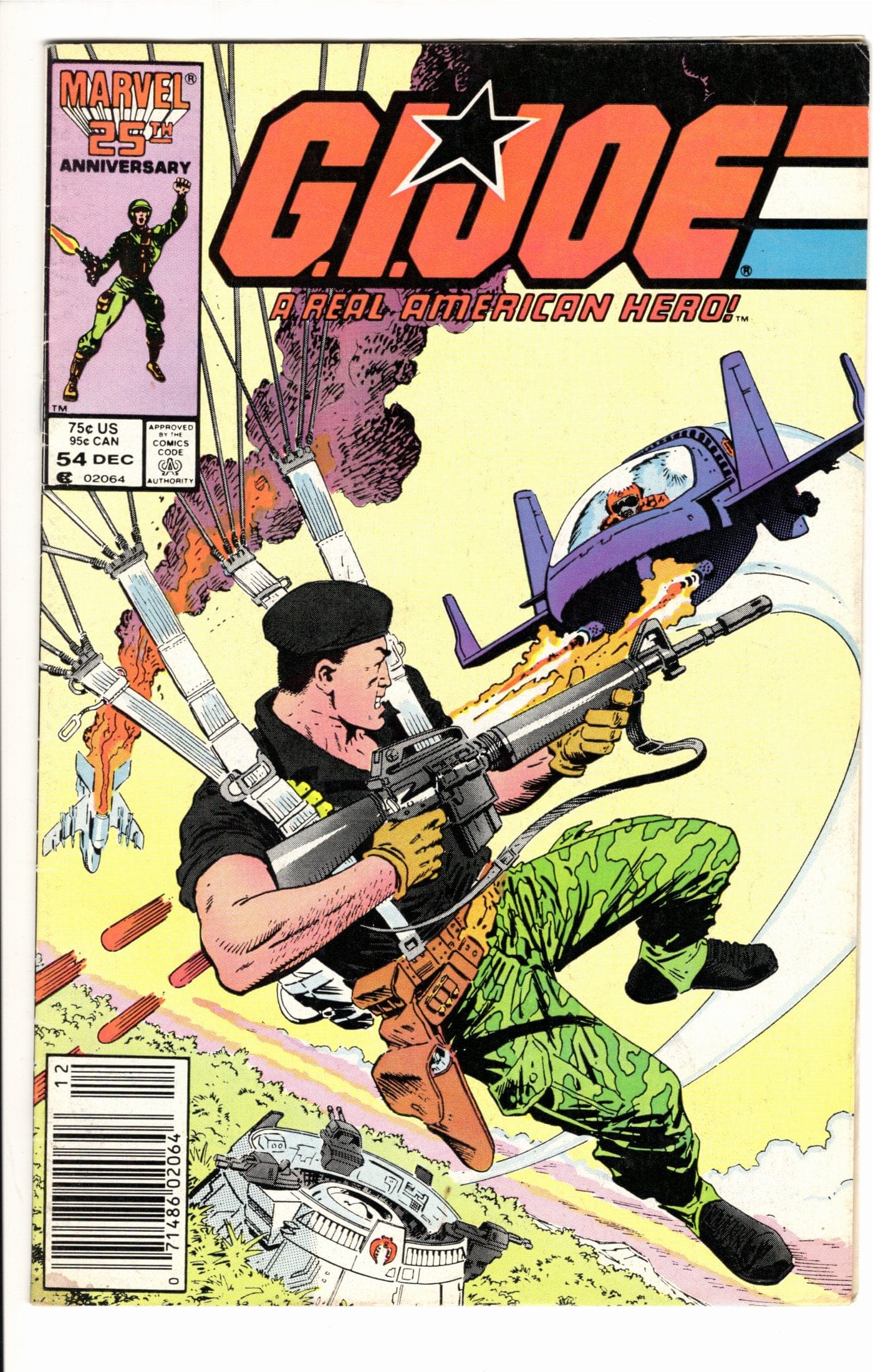 Marvel Comics G.I. Joe: A Real American Hero #54 [GOOD]