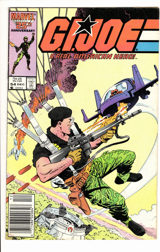 Marvel Comics G.I. Joe: A Real American Hero #54 [GOOD]