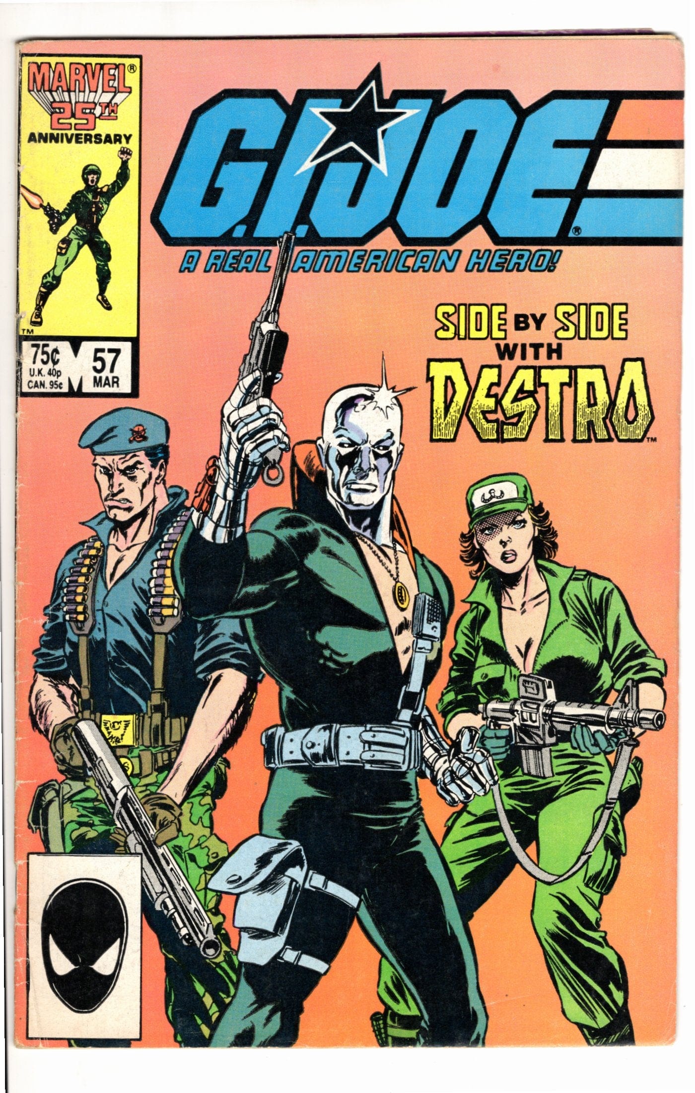 Marvel Comics G.I. Joe: A Real American Hero #57 [GOOD]