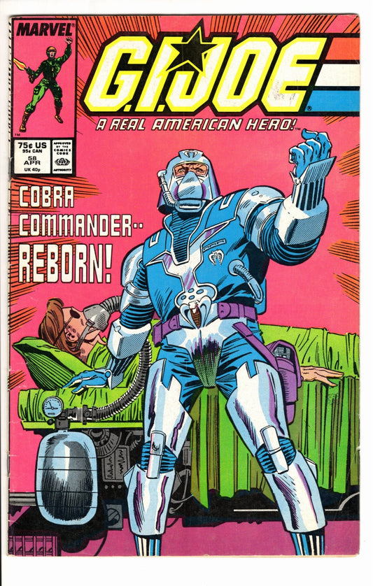 Marvel Comics G.I. Joe: A Real American Hero #58 [GOOD]