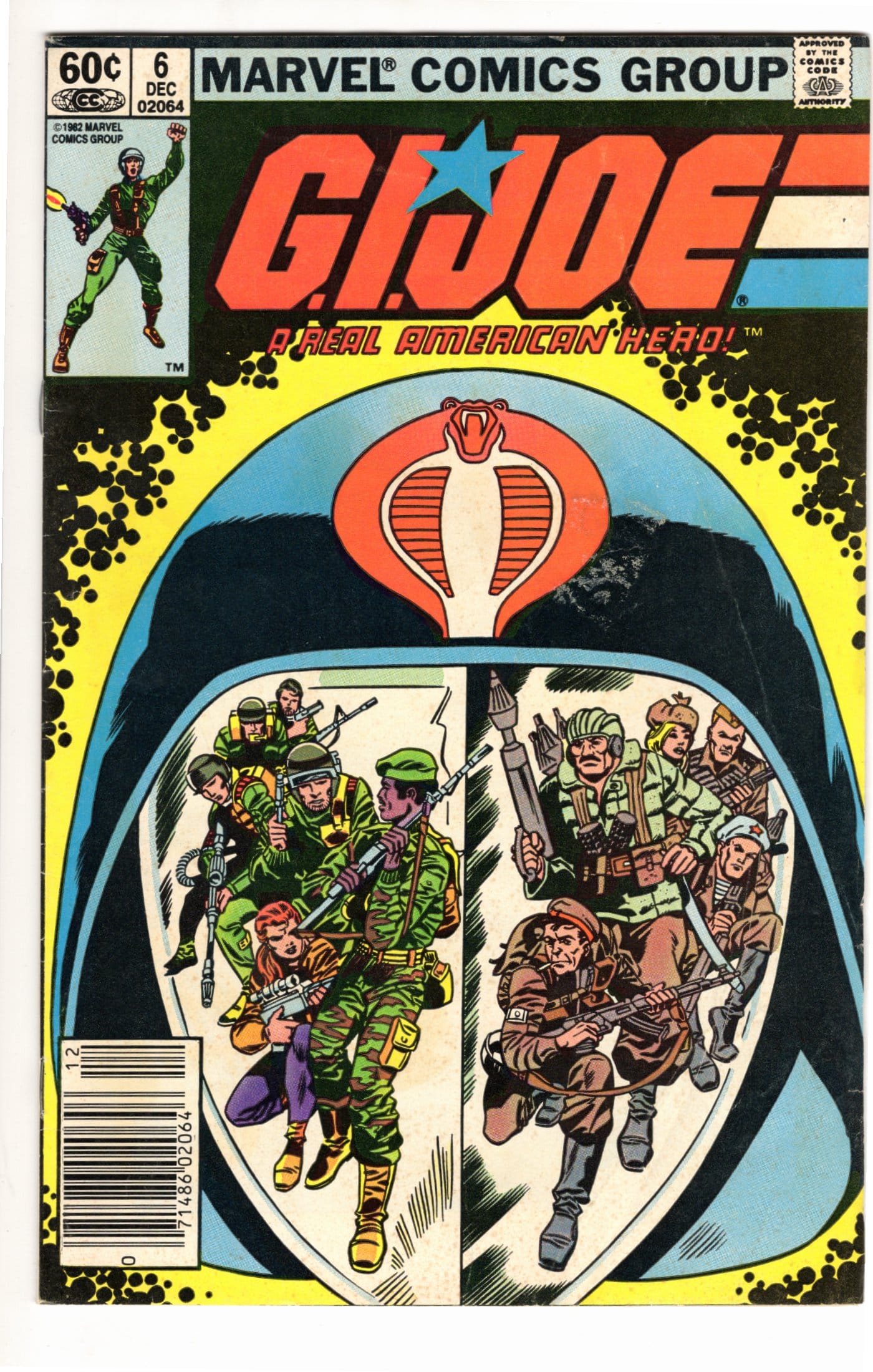 Marvel Comics G.I. Joe: A Real American Hero #6 [GOOD]