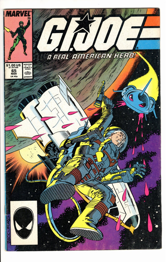 Marvel Comics G.I. Joe: A Real American Hero #65 [GOOD]