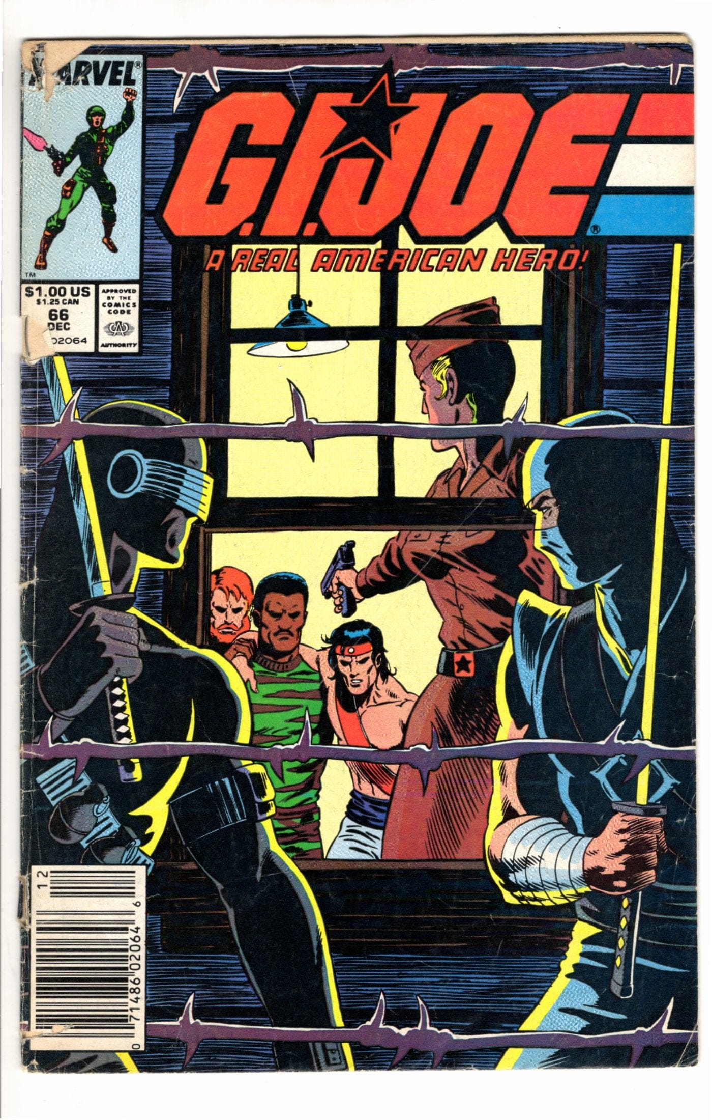 Marvel Comics G.I. Joe: A Real American Hero #66 [POOR]