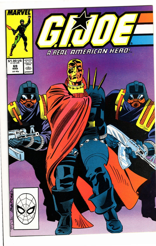 Marvel Comics G.I. Joe: A Real American Hero #69 [GOOD]