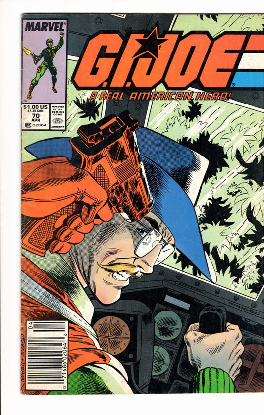 Marvel Comics G.I. Joe: A Real American Hero #70 [GOOD]
