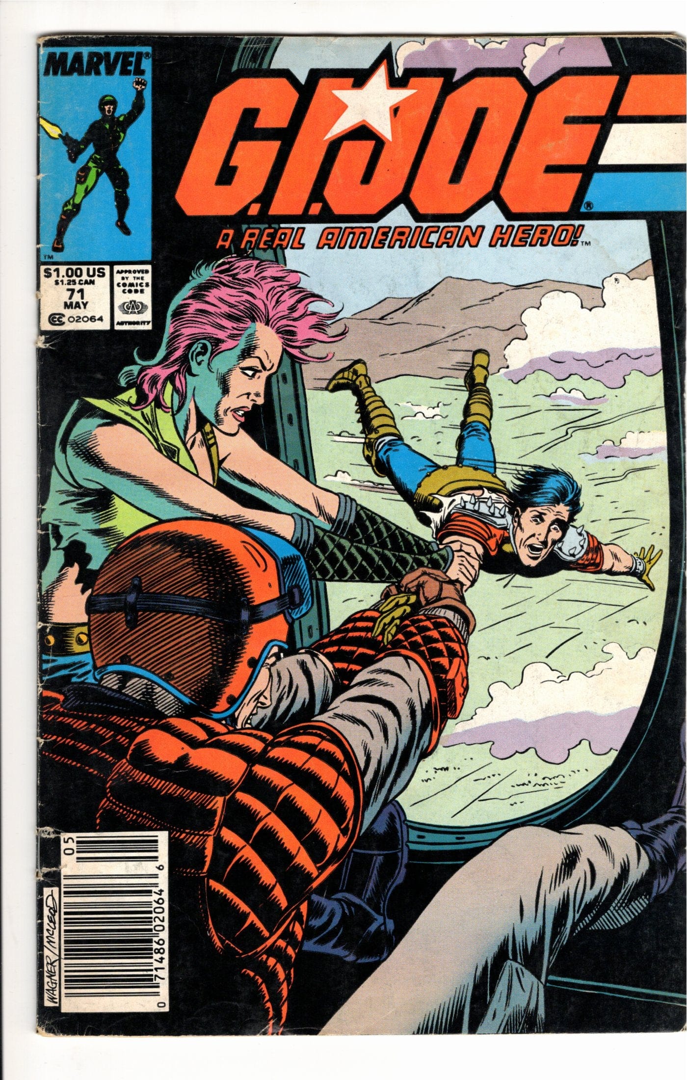 Marvel Comics G.I. Joe: A Real American Hero #71 [GOOD]