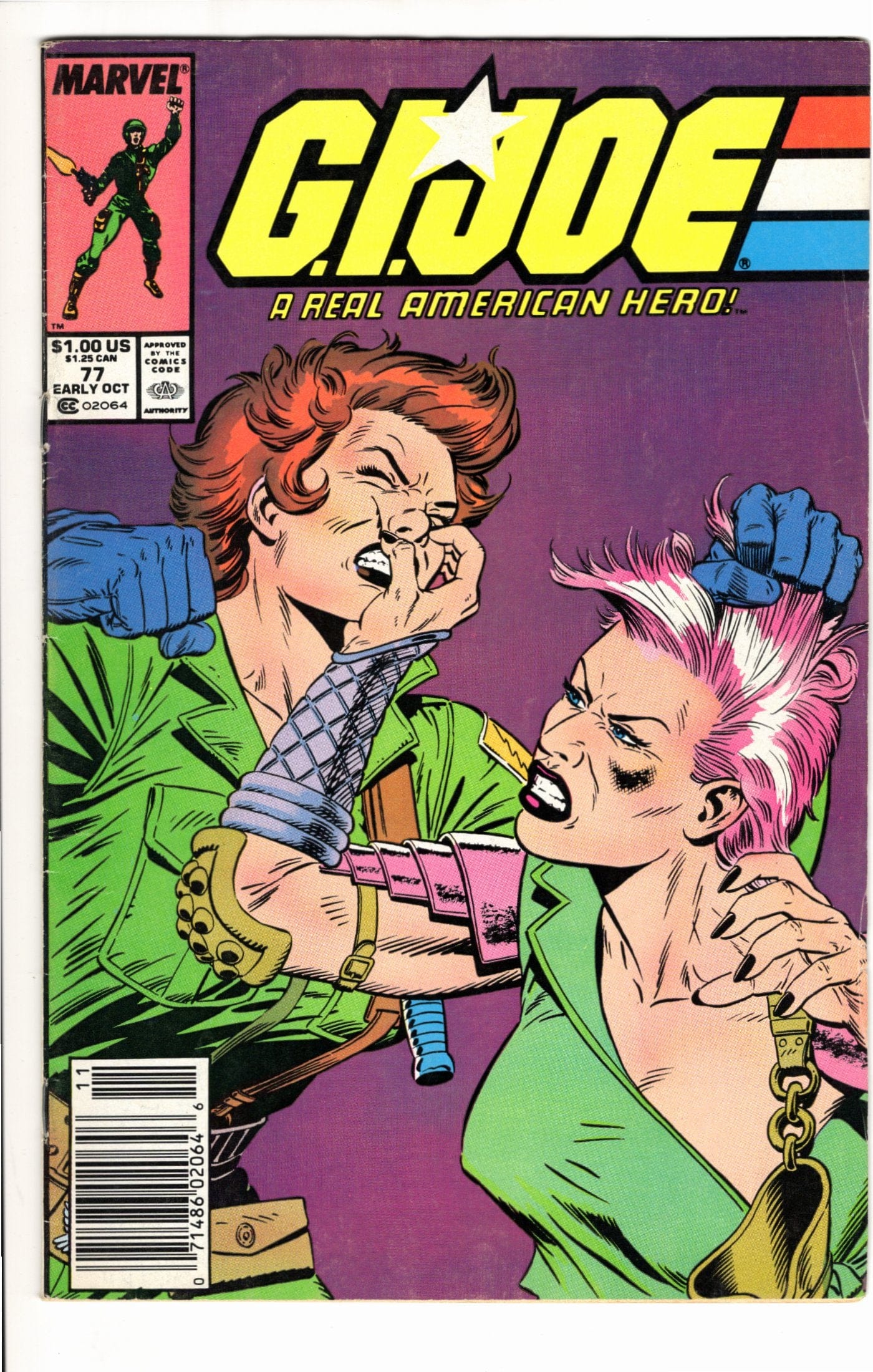 Marvel Comics G.I. Joe: A Real American Hero #77 [GOOD]
