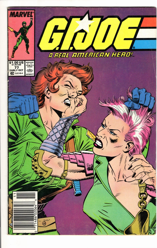 Marvel Comics G.I. Joe: A Real American Hero #77 [GOOD]
