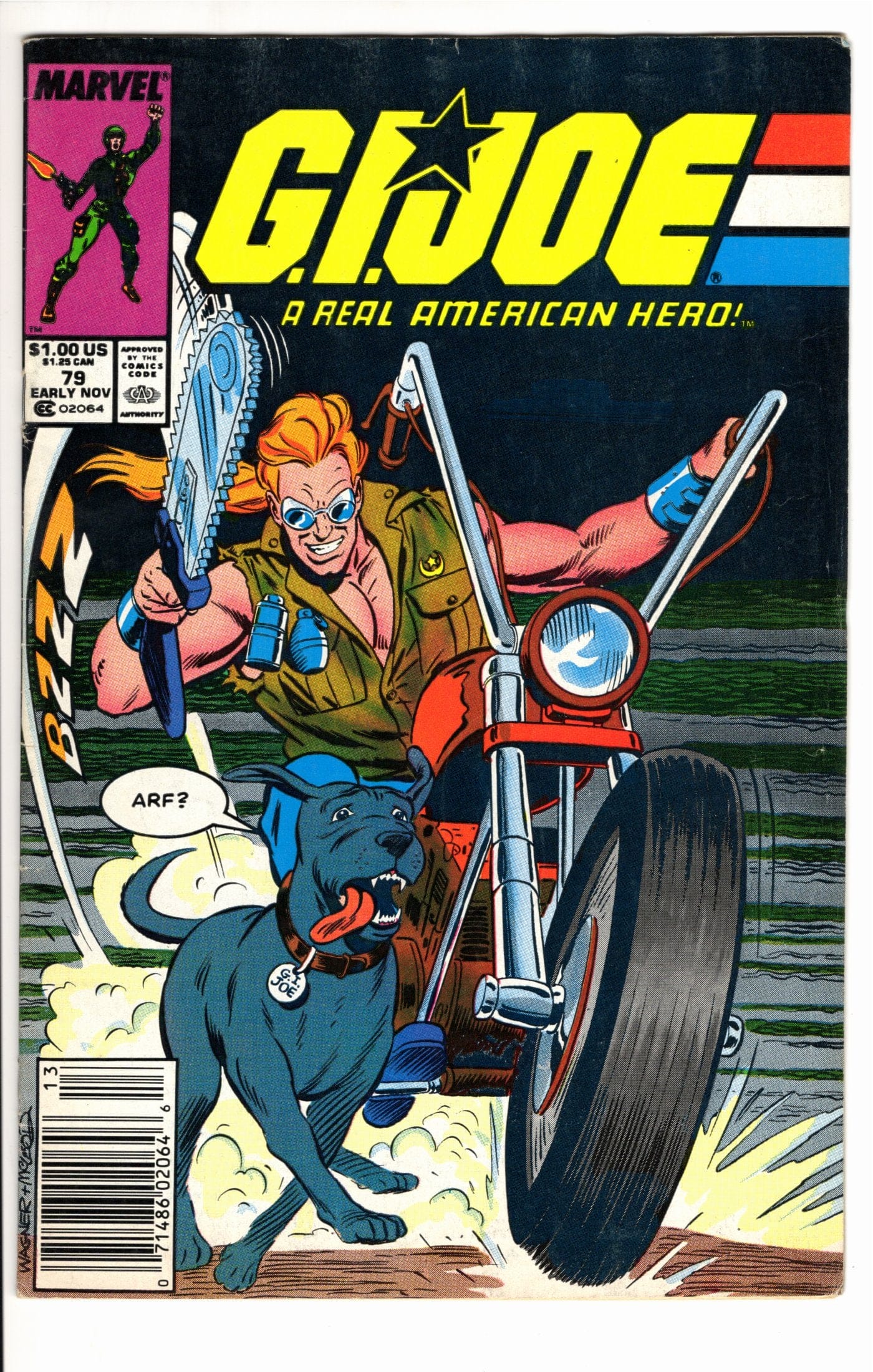 Marvel Comics G.I. Joe: A Real American Hero #79 [GOOD]