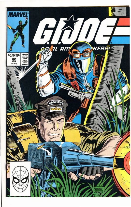 Marvel Comics G.I. Joe: A Real American Hero #82 [GOOD]