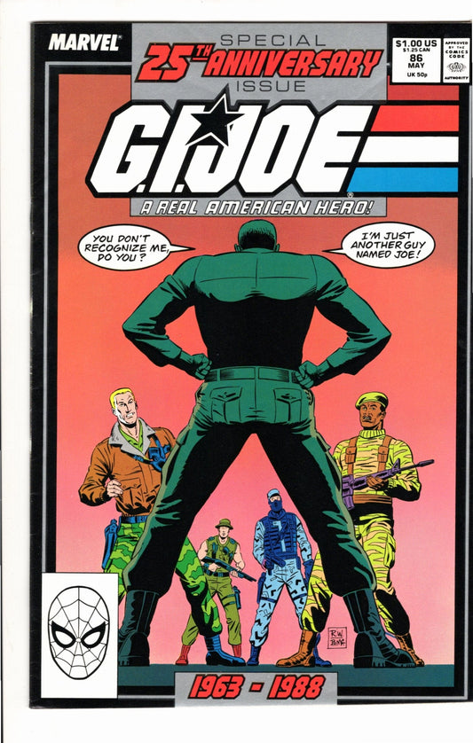 Marvel Comics G.I. Joe: A Real American Hero #86 [GOOD]