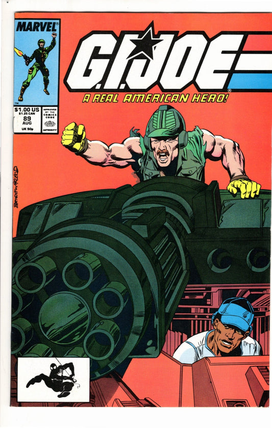 Marvel Comics G.I. Joe: A Real American Hero #89 [GOOD]