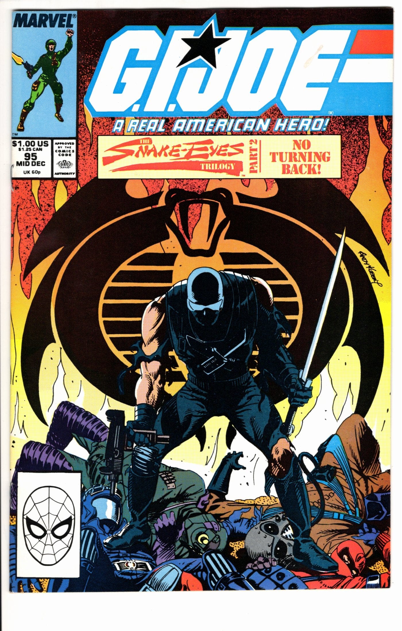 Marvel Comics G.I. Joe: A Real American Hero #95 [GOOD]