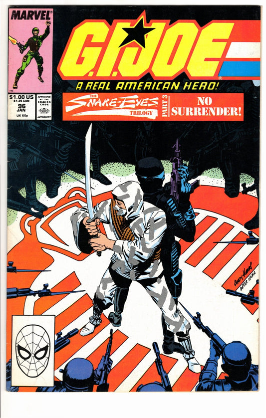 Marvel Comics G.I. Joe: A Real American Hero #96 [GOOD]