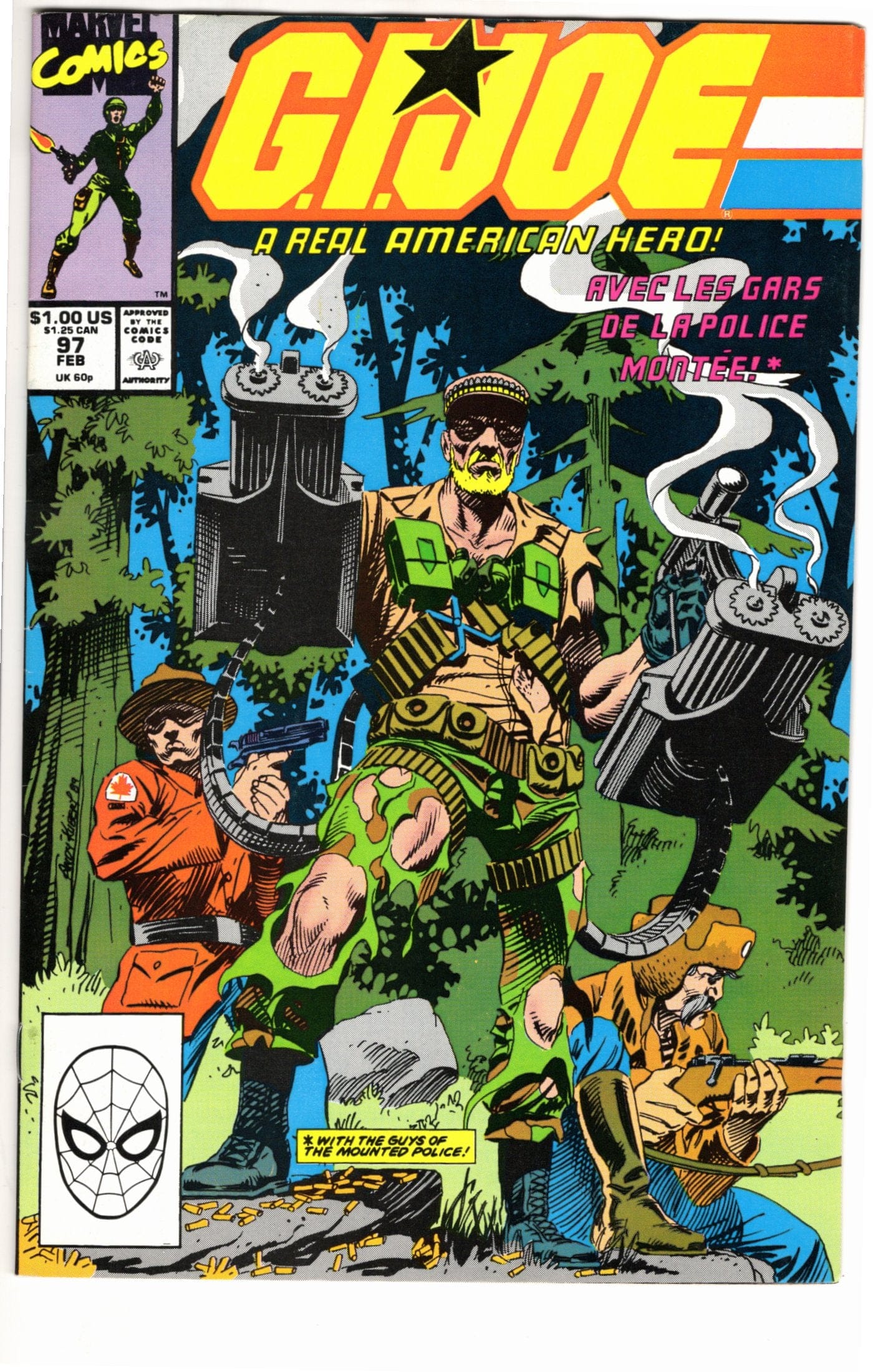 Marvel Comics G.I. Joe: A Real American Hero #97 [GOOD]
