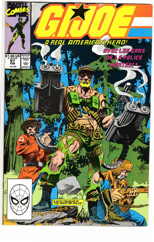 Marvel Comics G.I. Joe: A Real American Hero #97 [GOOD]