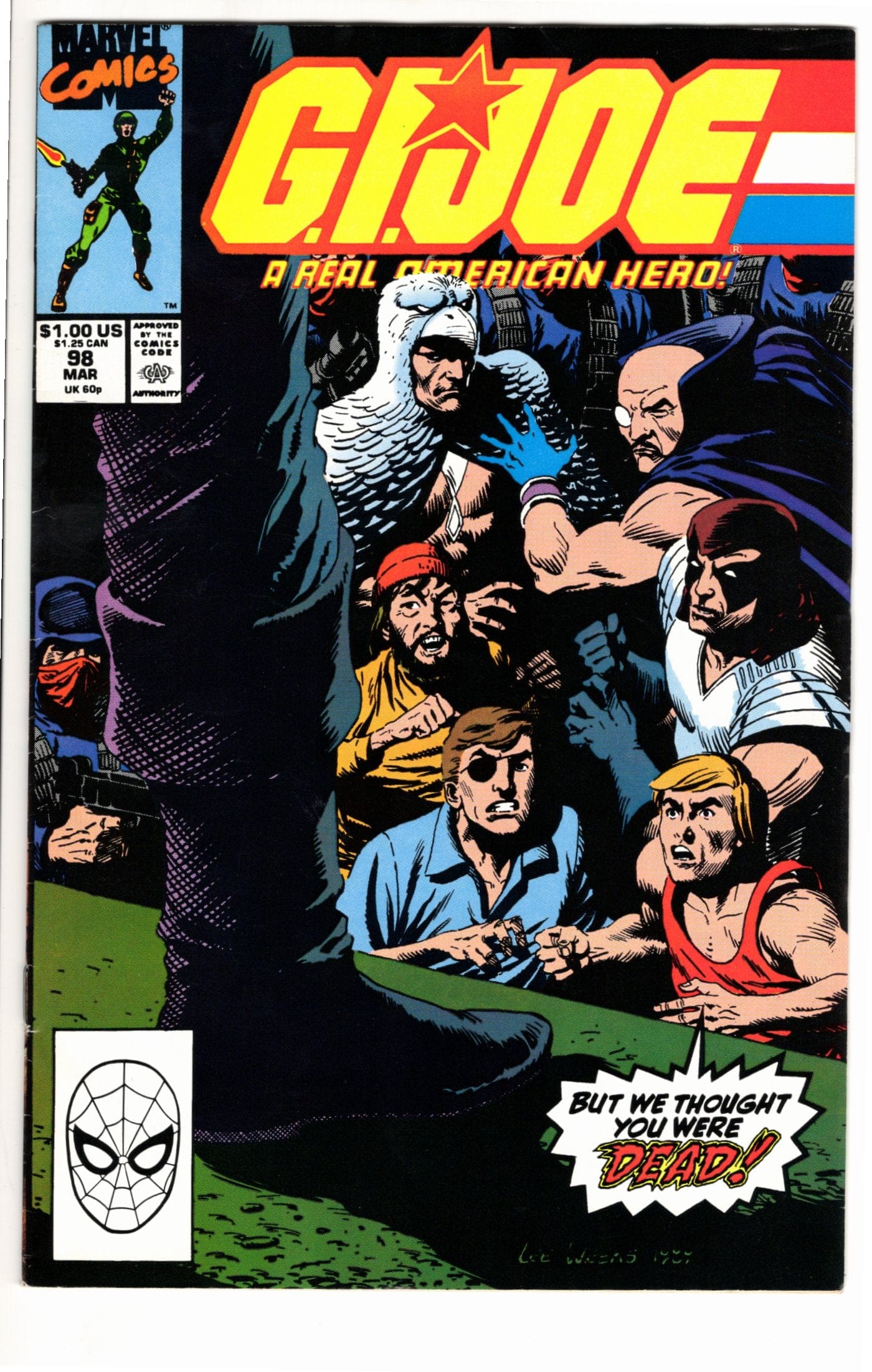 Marvel Comics G.I. Joe: A Real American Hero #98 [GOOD]