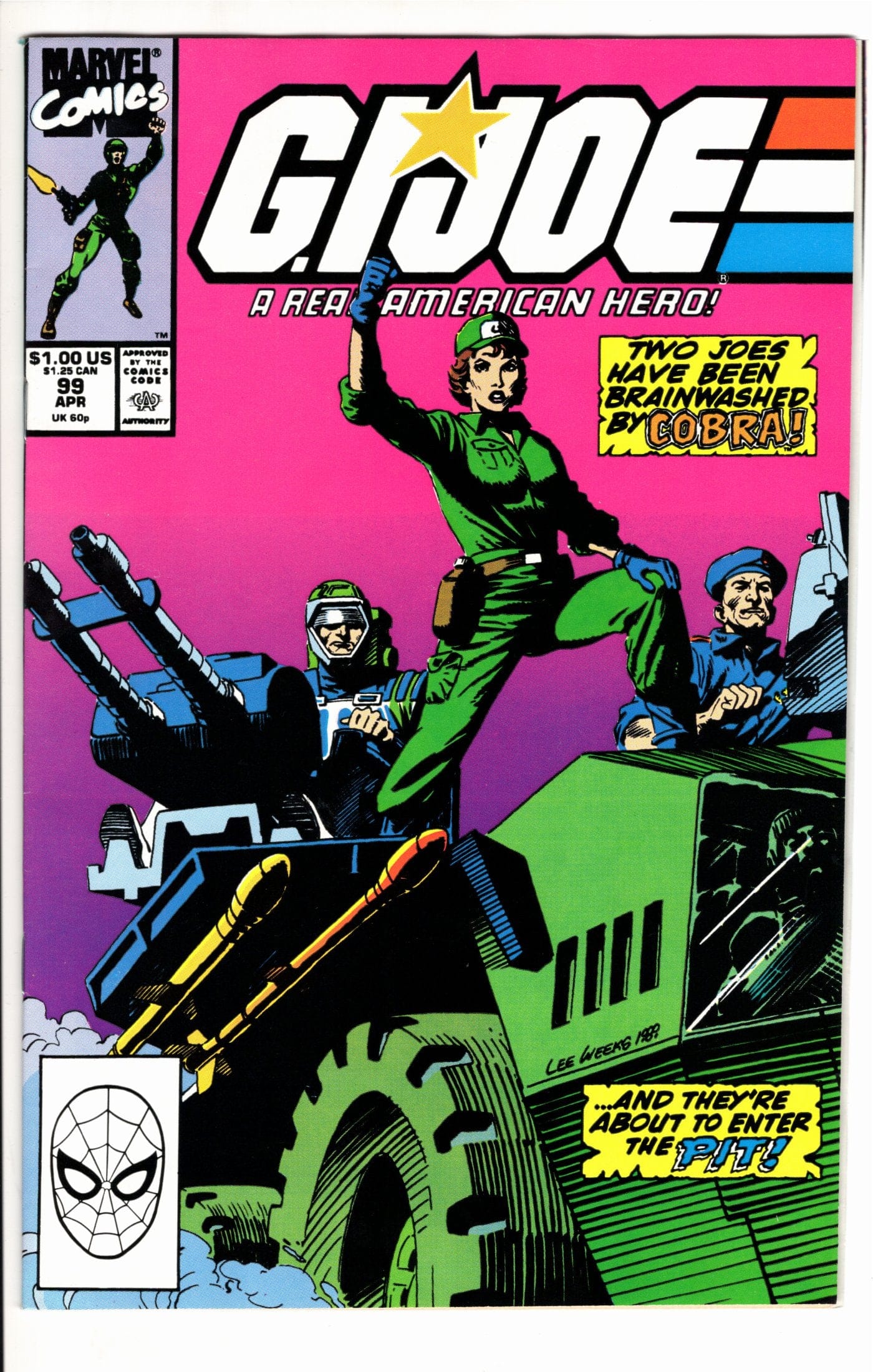 Marvel Comics G.I. Joe: A Real American Hero #99 [GOOD]