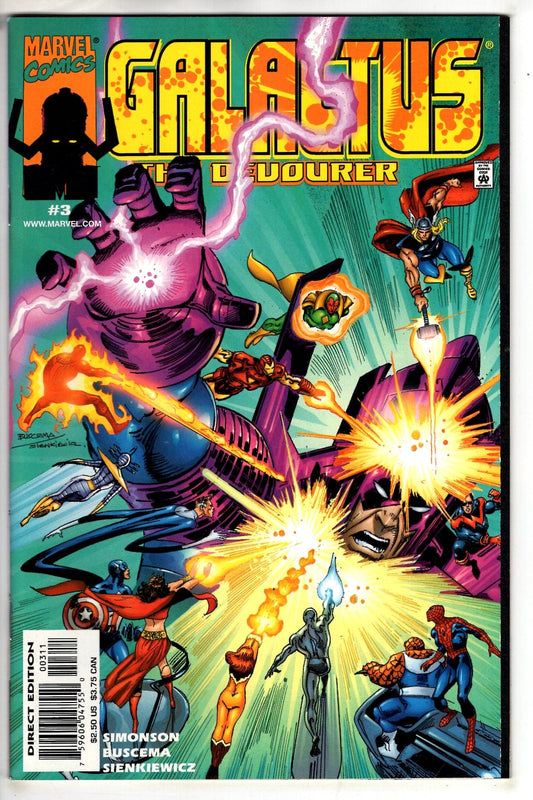 Marvel Comics Galactus the Devourer #3 [VF/NM]