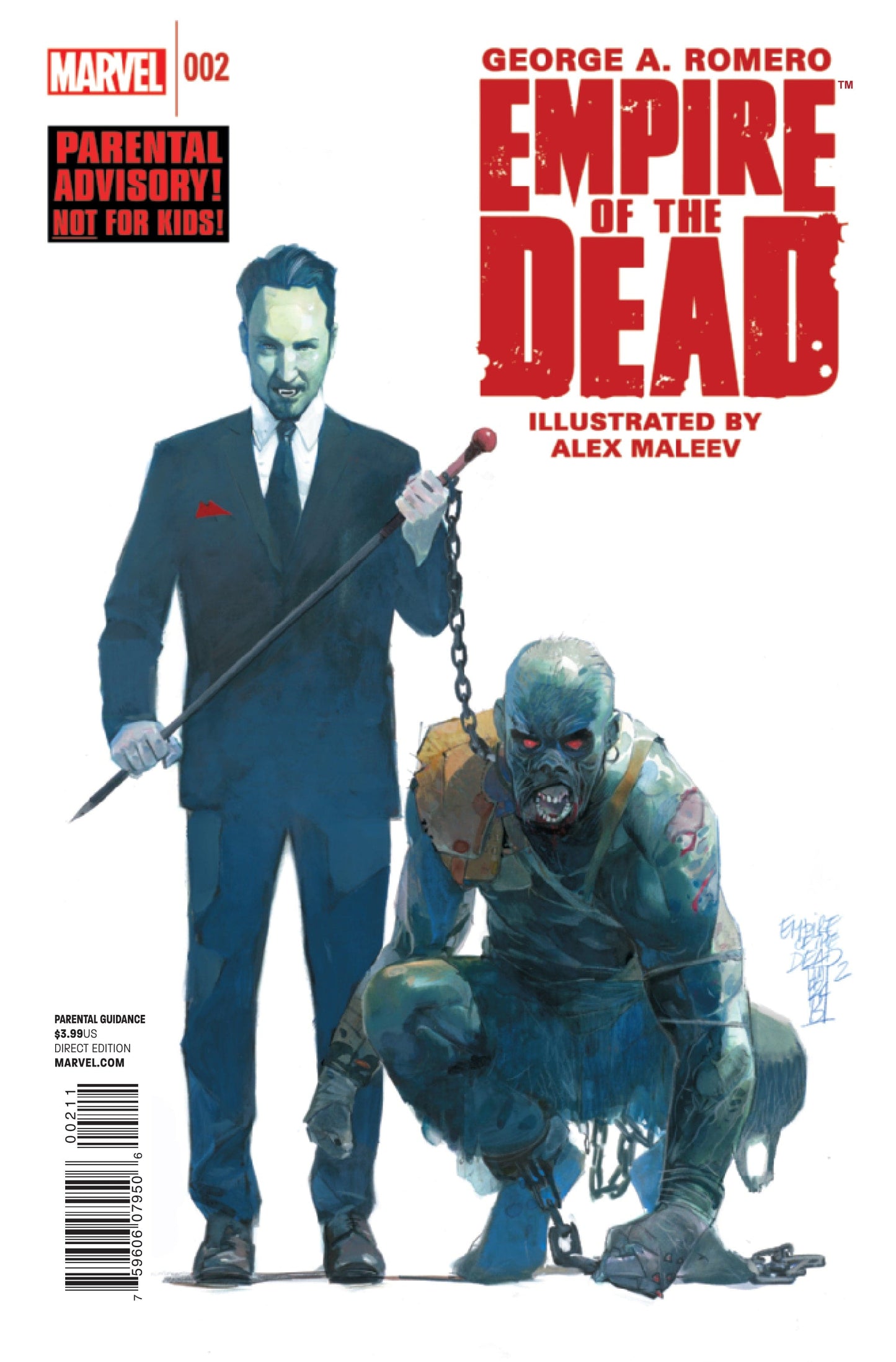 Marvel Comics George Romero's Empire of the Dead: Act One #2 [VF/NM]