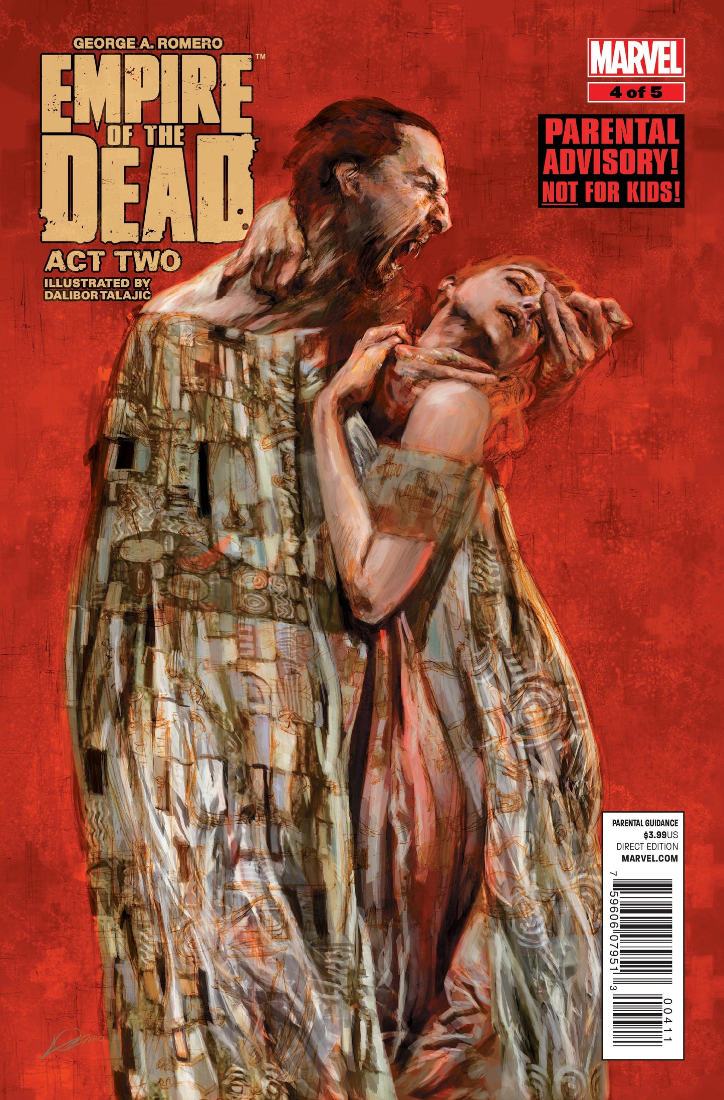 Marvel Comics George Romero's Empire of the Dead: Act Two #4 [VF/NM]