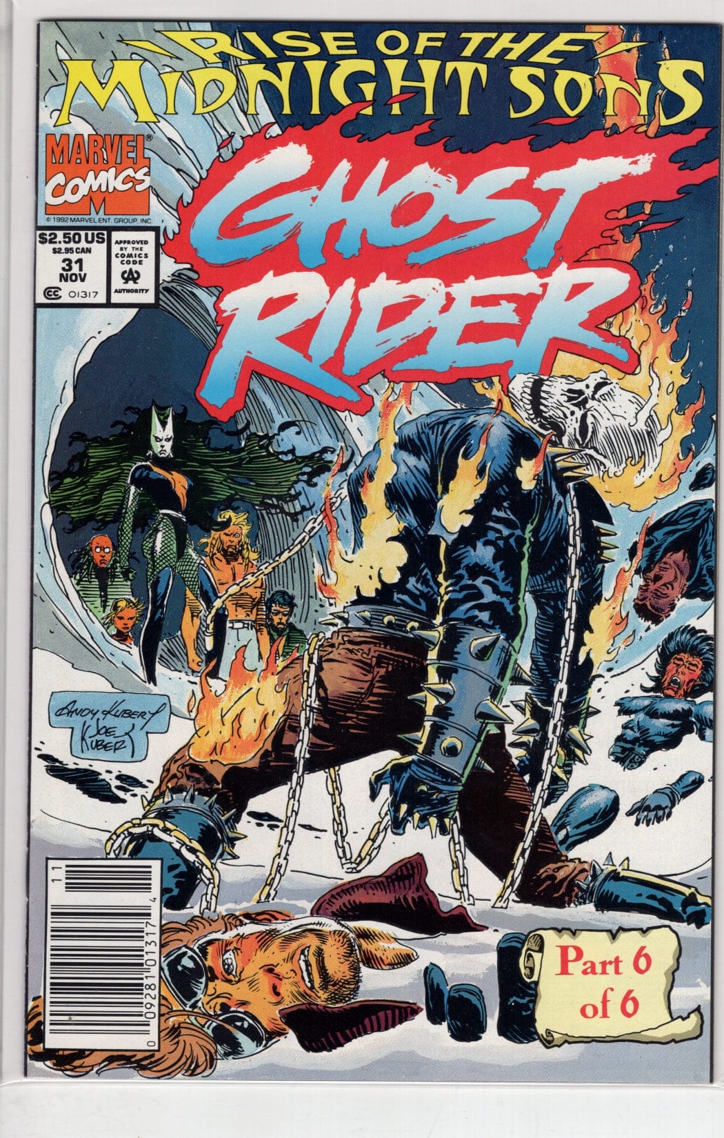 Marvel Comics Ghost Rider #31 [FINE]