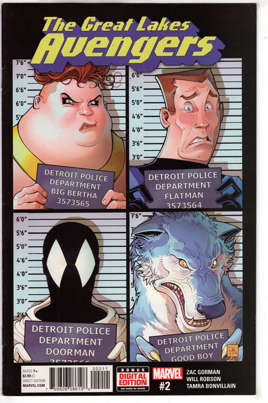 MARVEL COMICS GREAT LAKES AVENGERS #2