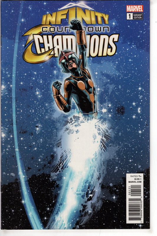 MARVEL COMICS INFINITY COUNTDOWN CHAMPIONS DEODATO VAR #1 (OF 2)