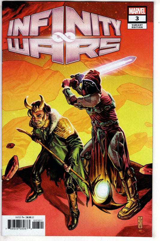 MARVEL COMICS INFINITY WARS #3 (OF 6) JONES PROMO VAR