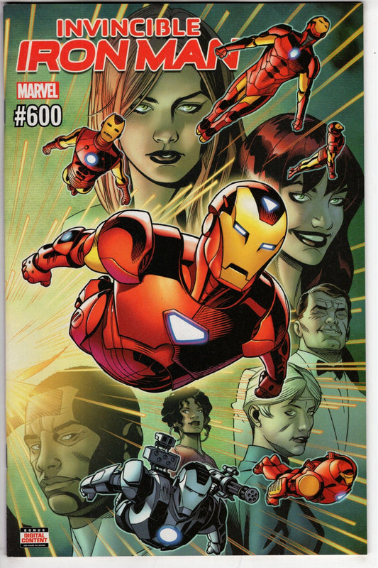 MARVEL COMICS INVINCIBLE IRON MAN #600 LEG