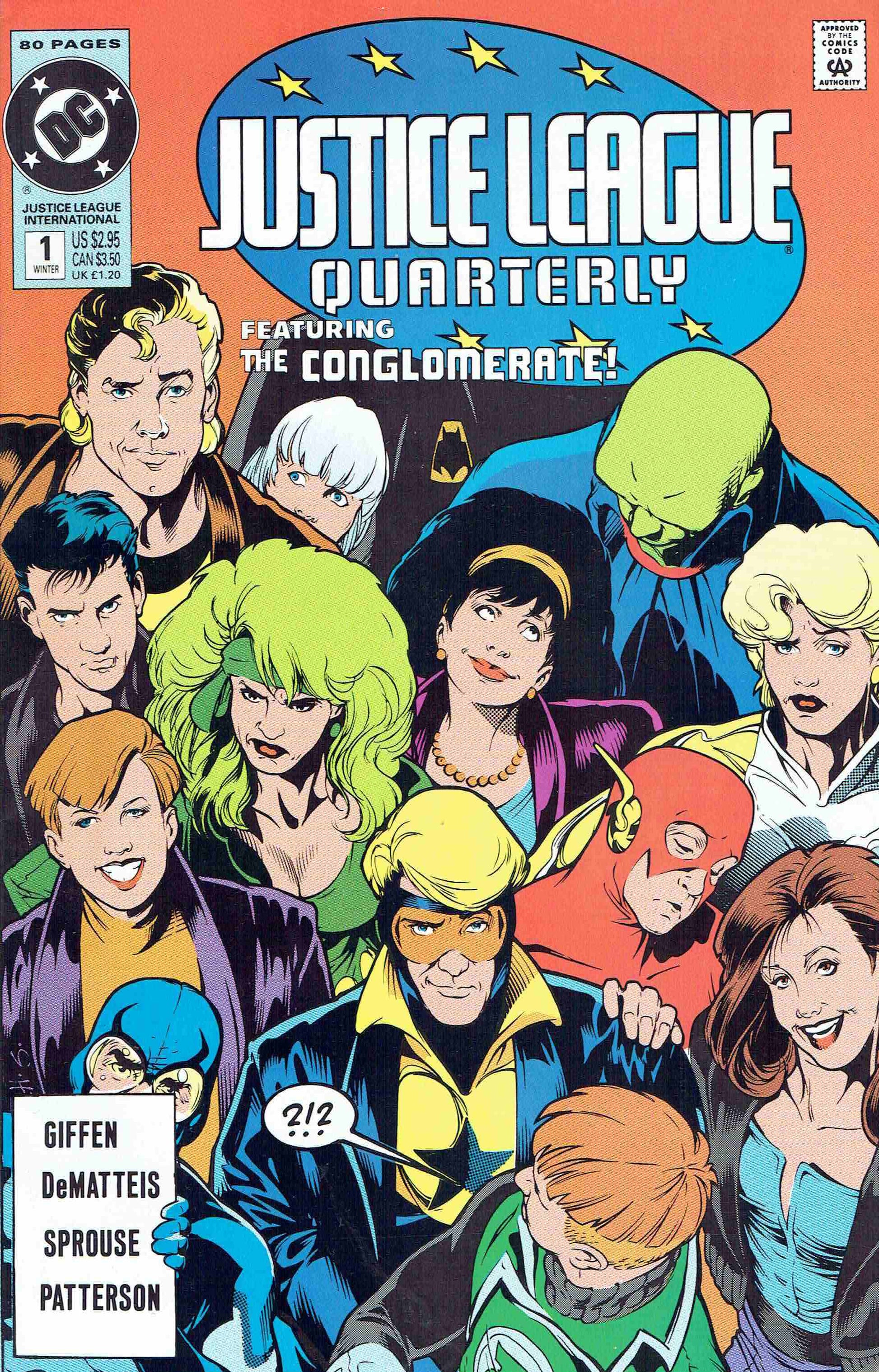 Marvel Comics Justice League Quarterly #1 [VF]