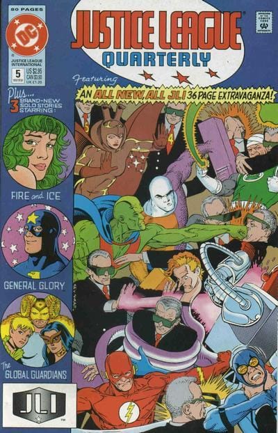 Marvel Comics Justice League Quarterly #5 [VF]