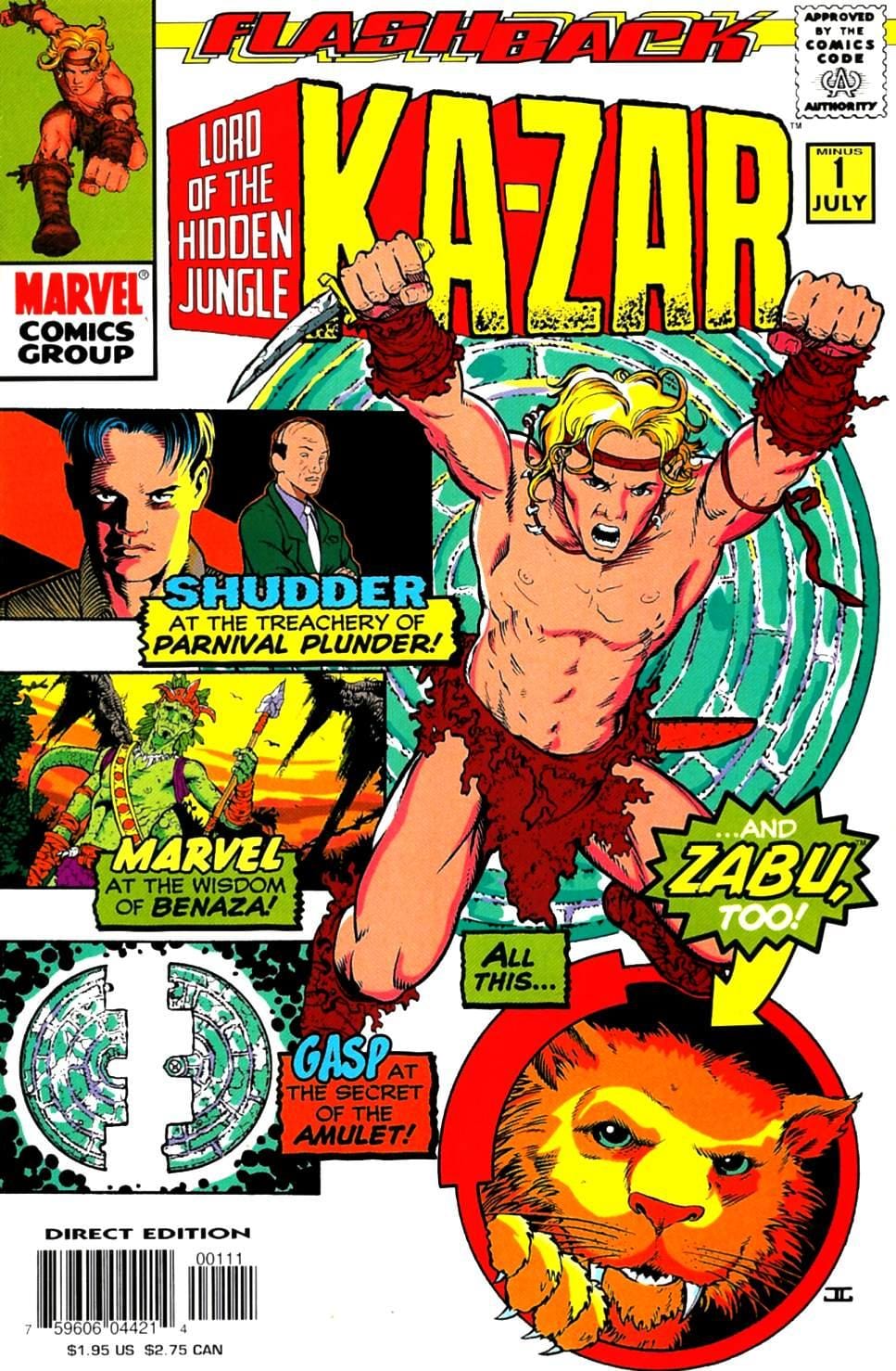 Marvel Comics Ka-Zar #-1 [VF]